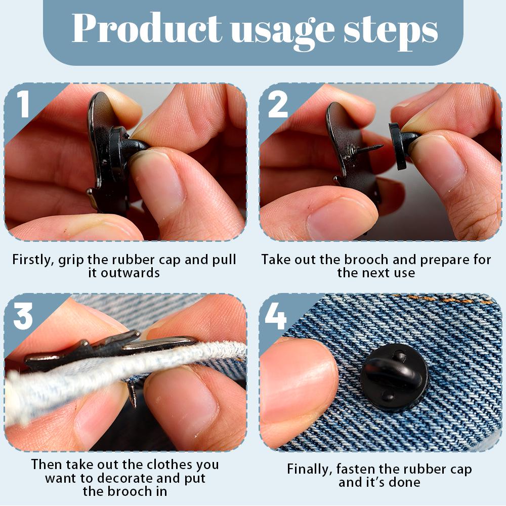 Giant He-Man Enamel Drip Pin Brooch