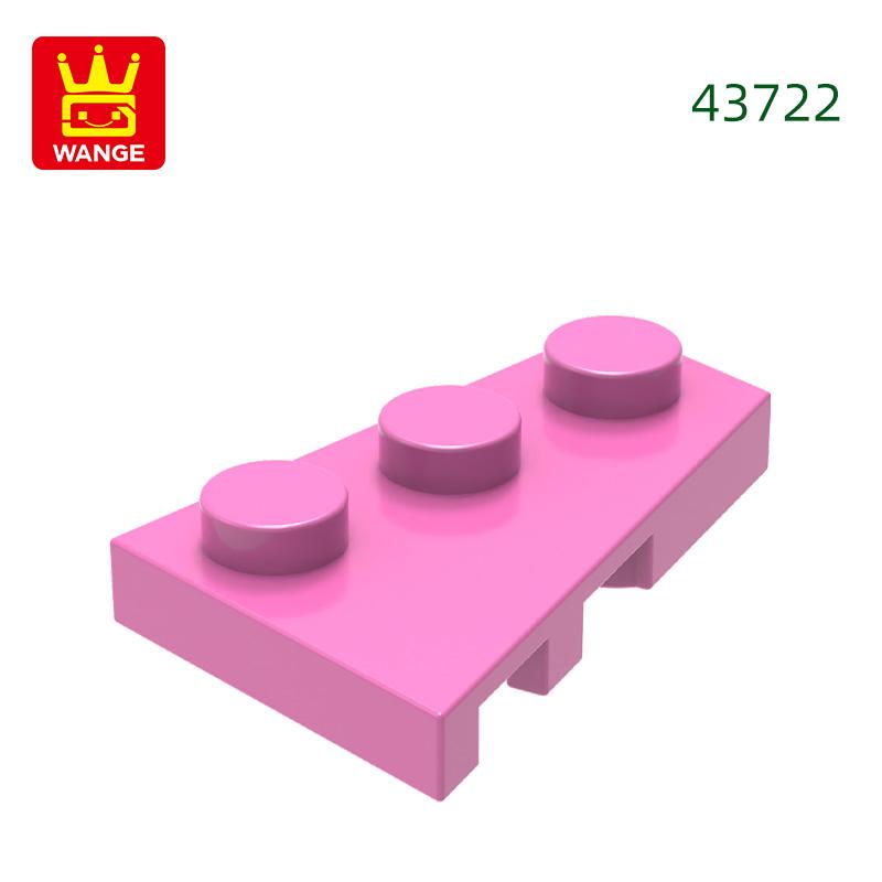 158Pcs/lot 43723 2x3 Right Wedge Plate Construction Bricks MOC Accessories Works With Featuring Blocks Kids Playthings Gift Idea Box