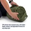 Sea To Summit Camp Plus Self-Inflating Foam Sleeping Mat for Camping - Rectangular - Regular (72 X 25 X 2.6 Inches)