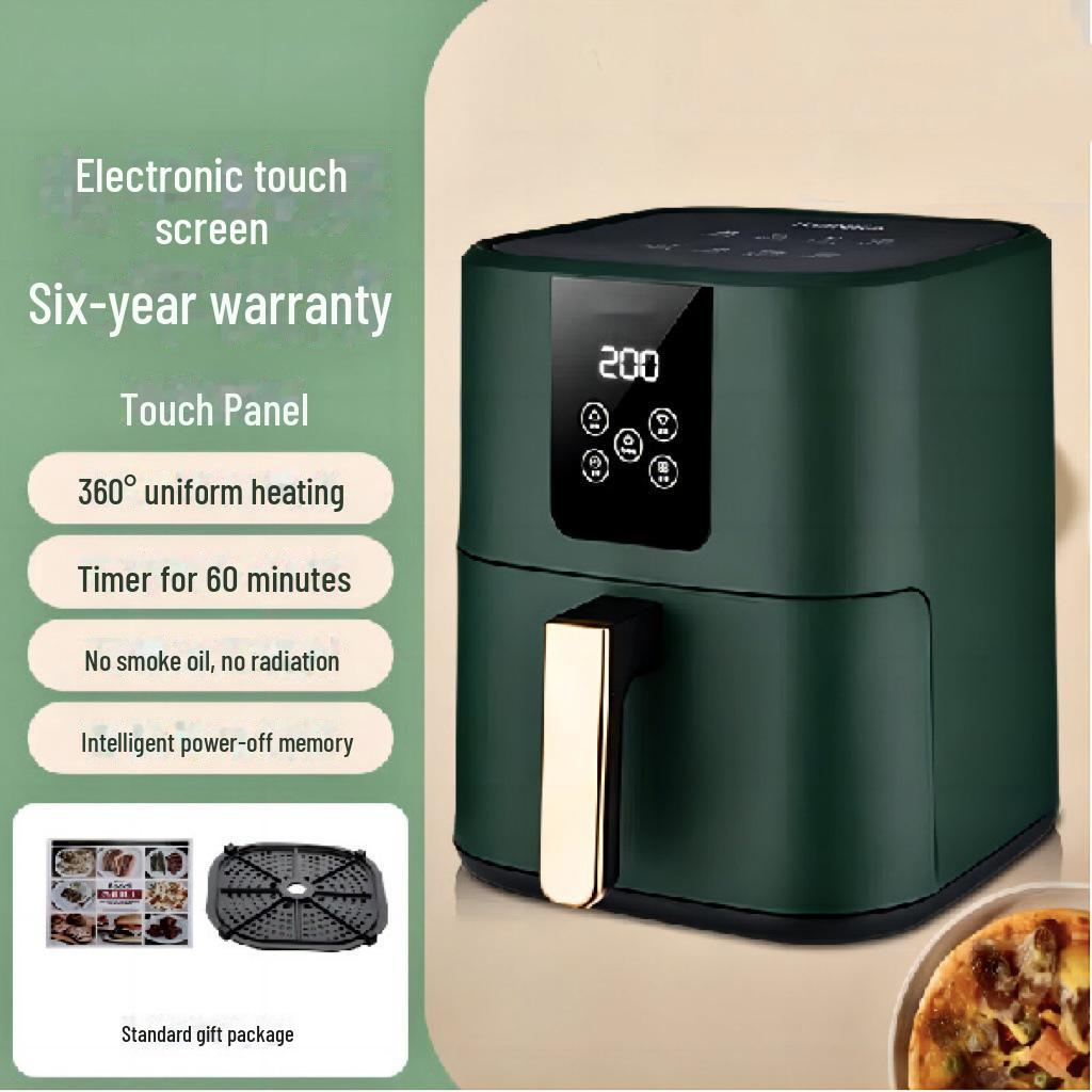 8L Large-Capacity Multifunctional Oil-Free Smokeless Electric Air Fryer for Home