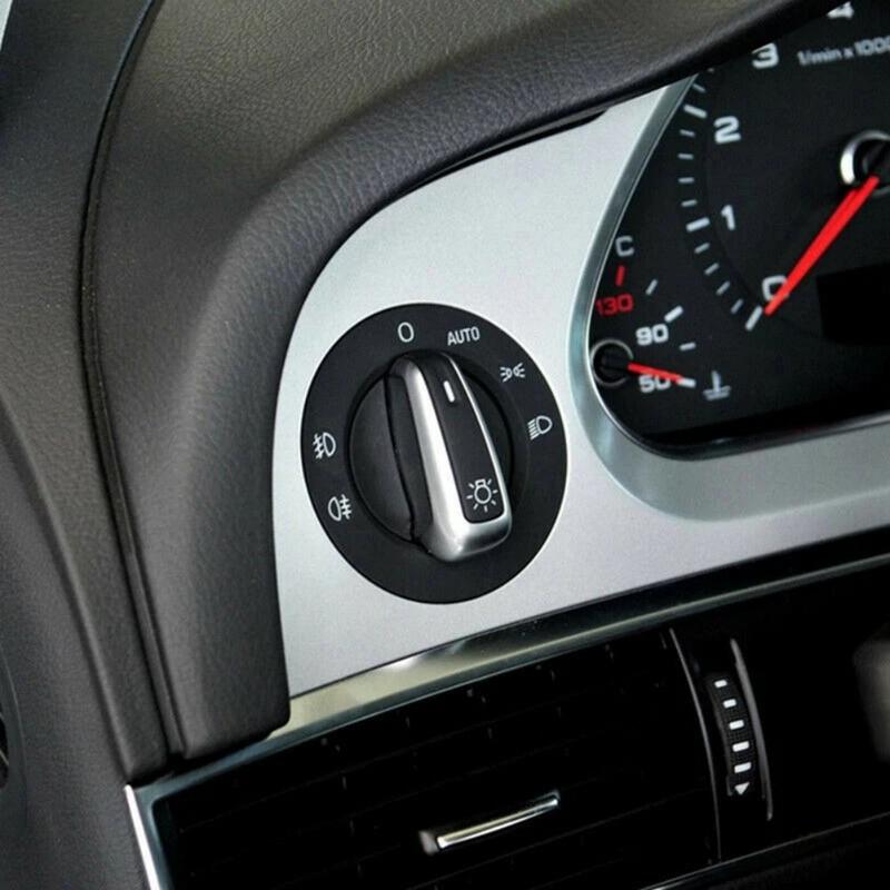 For Volkswagen Golf Rabbit Caddy Jetta Tiguan Touran Passat CC Auto Headlight Fog Light Control Switch Knob Button 5ND941431B