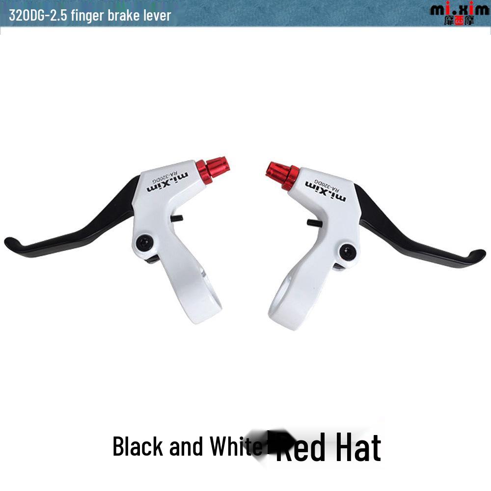 Mi.xim Lichtgewicht Antislip Legering Fietsremhendel voor Mountainbikes & Vouwfietsen