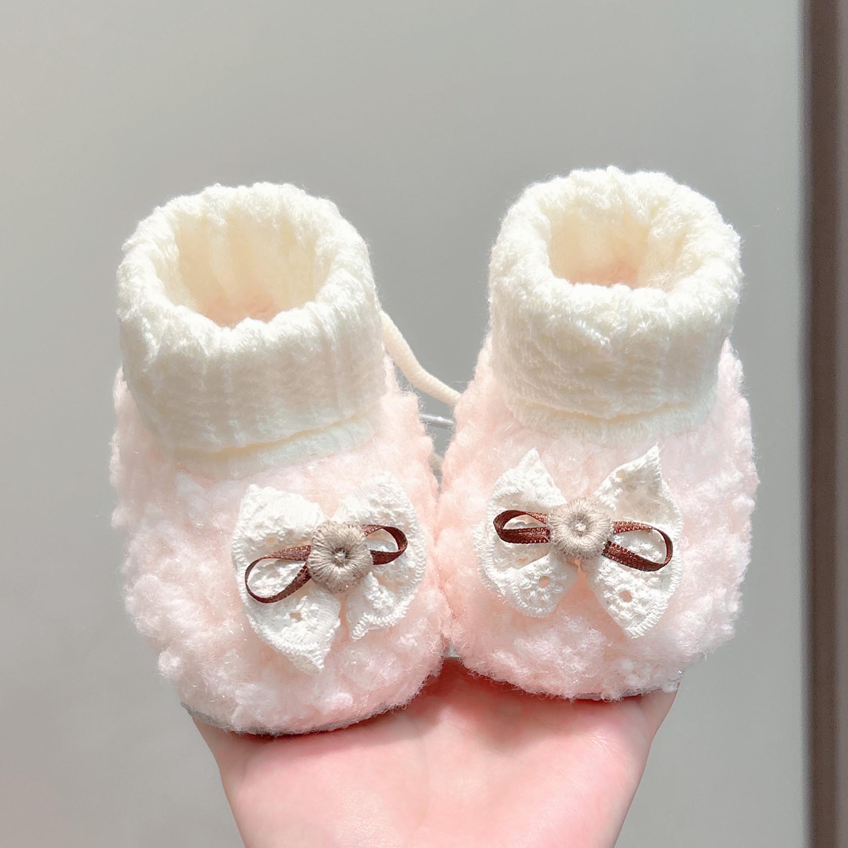 Baby Velvet-Lined Winter Pre-Walking Shoes (0-12 Months) Length 12.5cm, 10-15 months