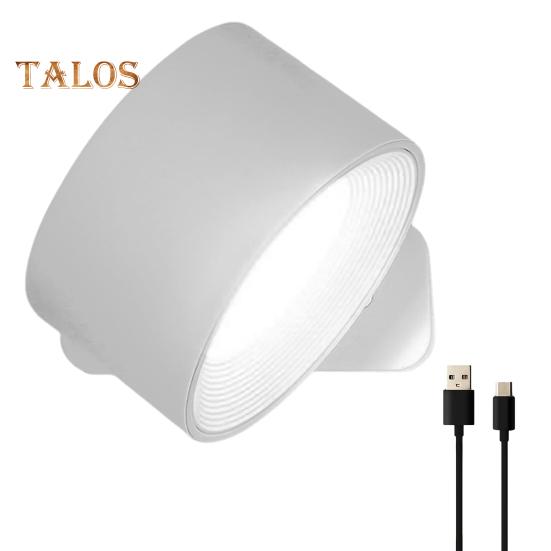 

Беспроводной настенный светильник с дистанционным управлением, регулируемой яркостью, простой монтаж, перезаряжаемый через USB, настенные светодиодные бра 1pc Touch