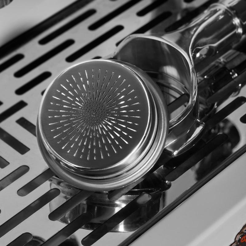 304Stainless Steel Double Layer Coffee Filter Basket 58mm Espresso Powder Bowl Coffee Grinding Accessory for Coffee