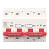 Interlock Miniature Circuit Breaker Dual Power Transfer Switch with Bus Bar 2P+2P AC 240‑400V 80A