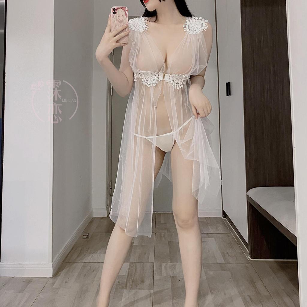 Sexy Underwear Perspective Sexy Mesh, Hot Teasing, Free of Suspenders