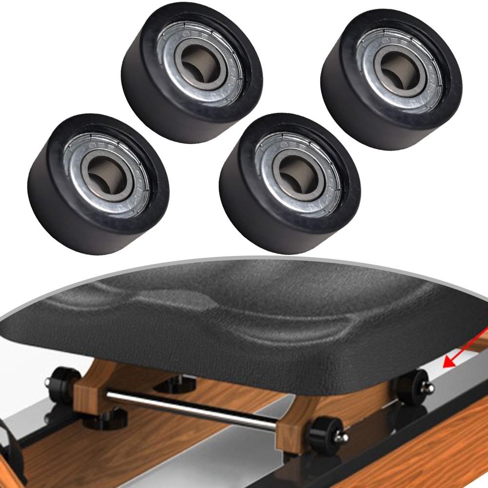 High Performance Rowing Machine Seat Wheel Set With Carbon Steel Bearings /new