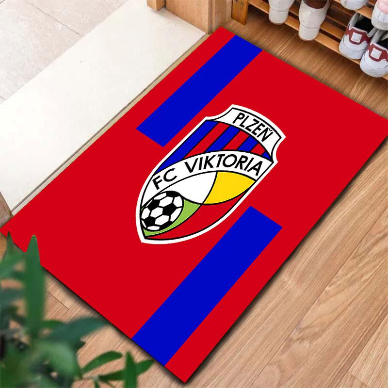 FC Viktoria Plzen Carpet Rug for Living Room Bedroom Home Sofa Decoration,Kids Play Non-slip Floor Mat