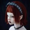 Gothic Style PU Leather Headband Handmade Steampunk Headpiece Rock Headband  Punk Events