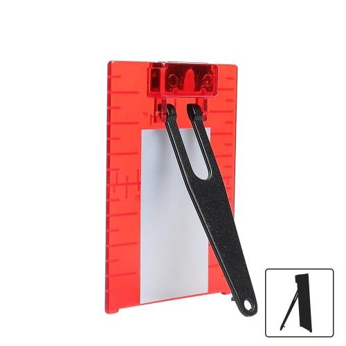 Huepar Red Laser Brightness Enhancer, Simple Light Receiver, Target Board, Bracket, Target Card with Magnet, Red
