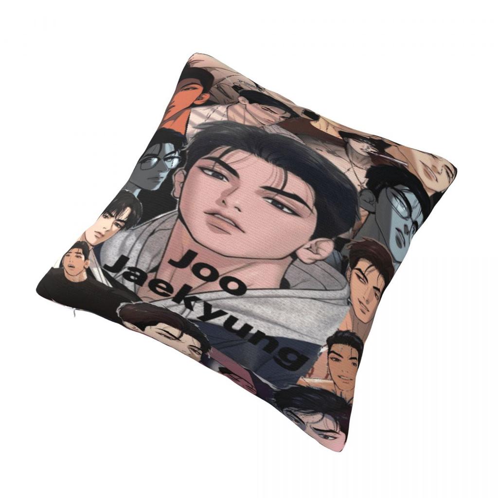 Stylish Home Joo Jaekyung Animedecoration Pillowcases Merch Pillow Covers Zippered Multi Size
