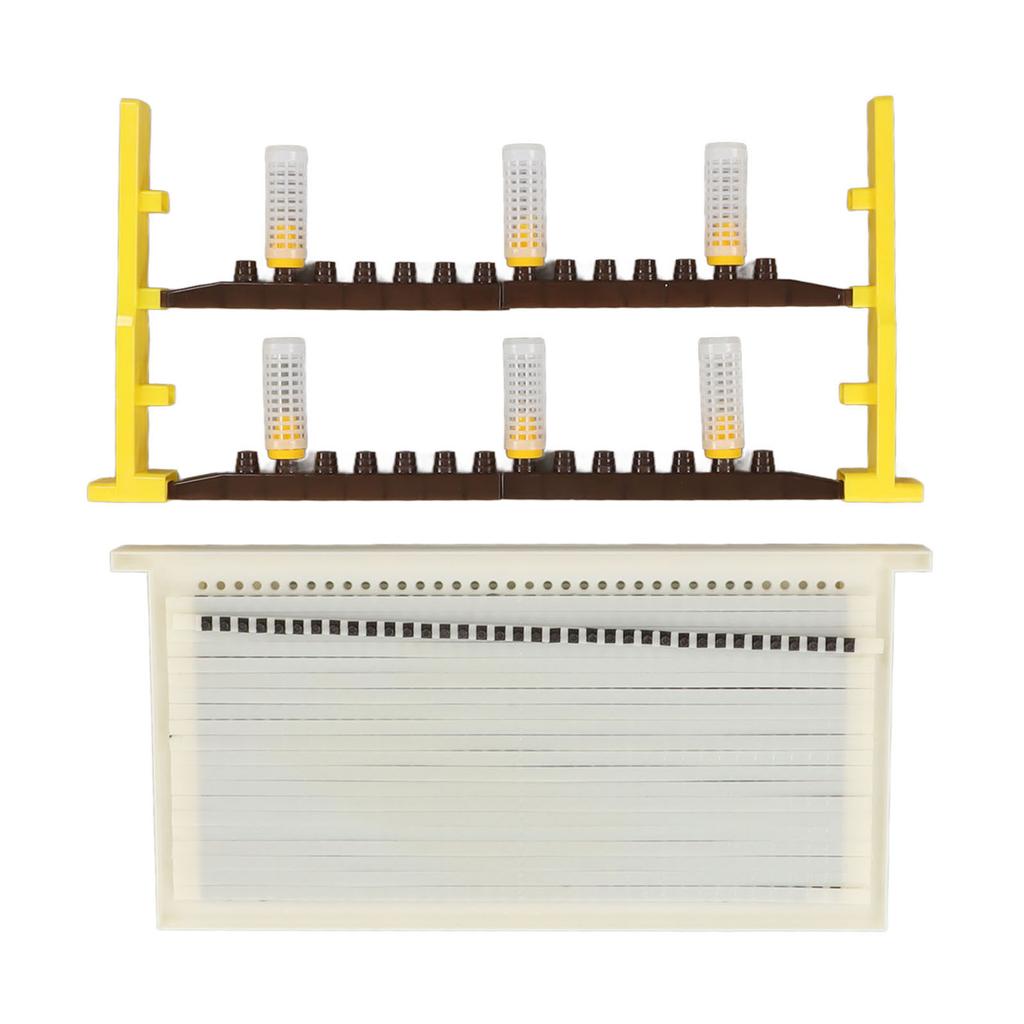 Queen Bee Rearing Kit Beekeeping Cell Cup Queen Bee Rearing Frame Set for Beekeepers
