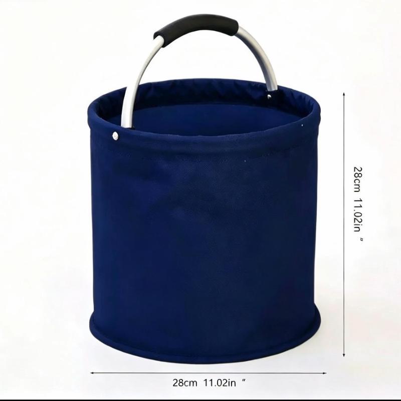 17L Multipurpose Storage Organizer Bag Foldable Picnic Tote for Outdoor Camping Grocery Shopping Home Cleaning Carry