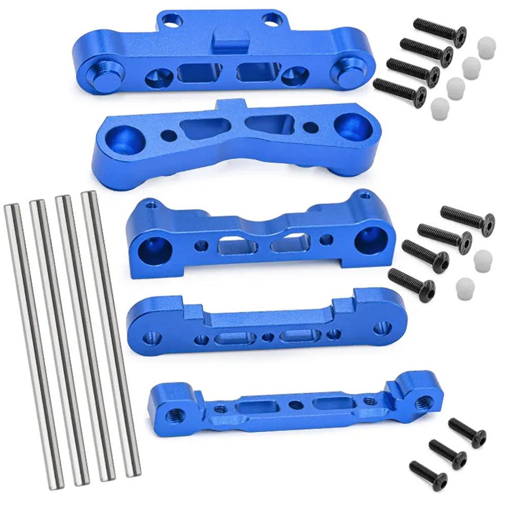 Aluminum Alloy Front & Rear Suspension Mount Set for ARRMA 1/8 Kraton/Notorious/Typhon/Outcast 6S 1/7 Felony/Infraction 6S BLX