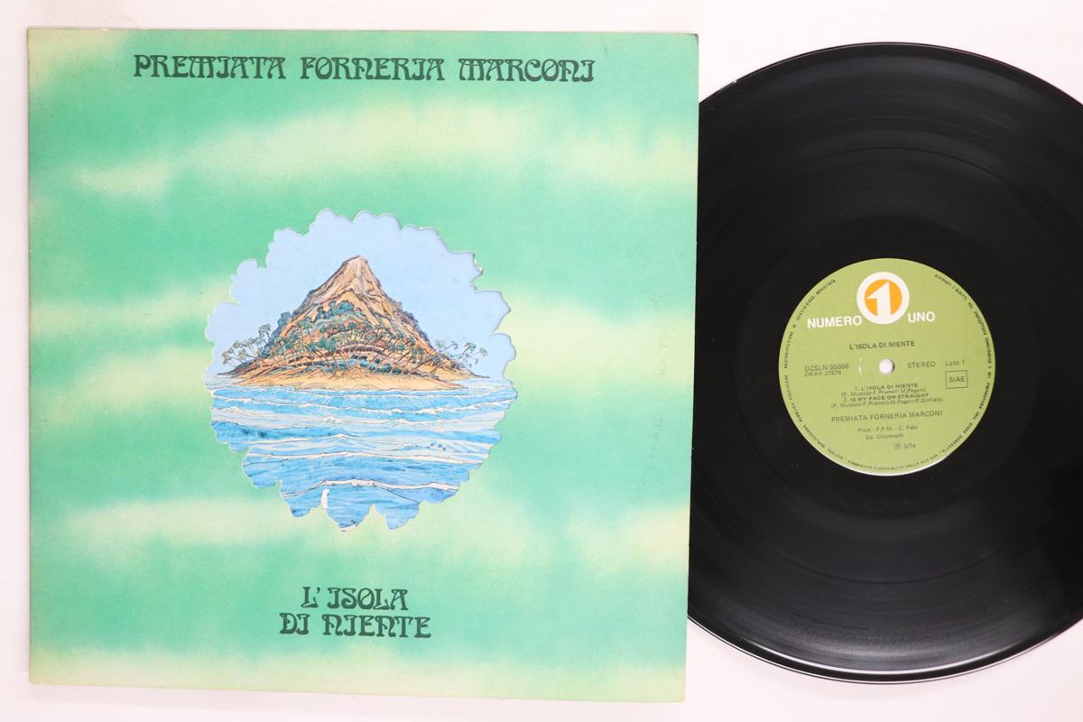 

LP Record PREMIATA FORNERIA MARCONI PFM Lisola Di Niente DZSLN55666 Numero Uno 1974 Italy Rock Used