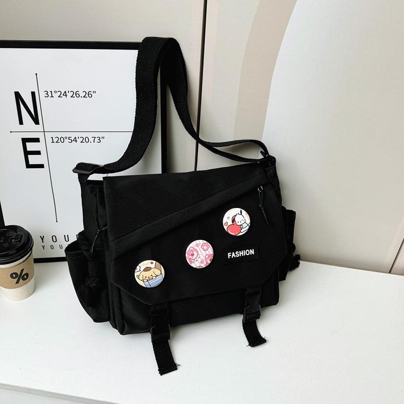 2025 Spring New Large-capacity Shoulder Messenger Bag, Student Portable Class Commuting Portable Tote Bag