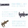 Digital Vernier Mini Vernier Portable Vernier Pocket Keychain Vernier Caliper Measuring Internal and External Diameter Set of 2 Caliper, Caliper,