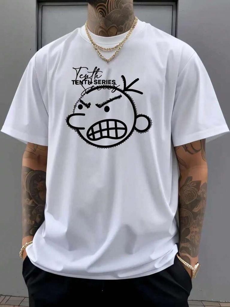 Angry Cartoon Character Graphic Unisex's T-Shirt