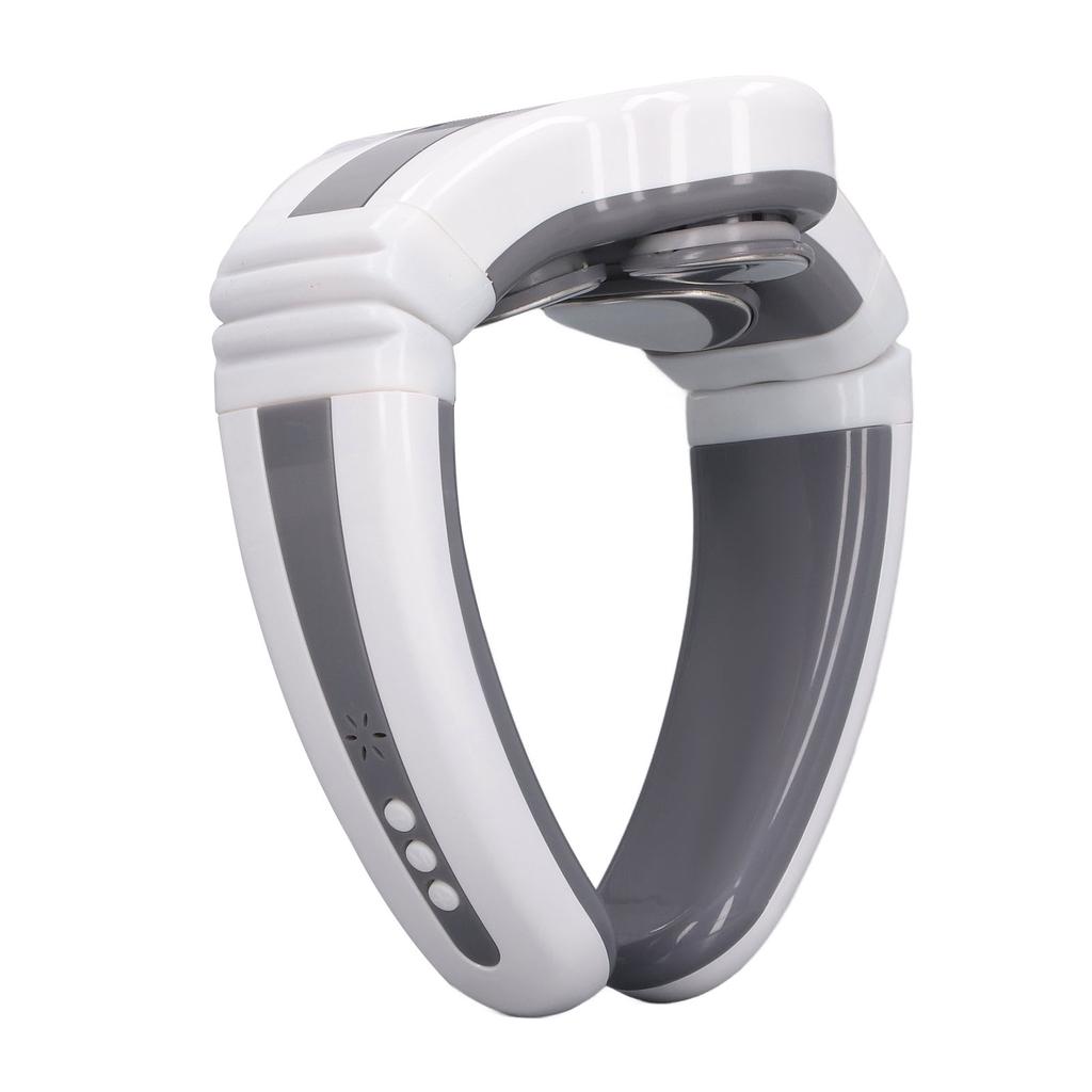 4 Heads Electric Pulse Neck Massager Intelligent 3D USB Charging Portable Heating Deep Massager Machine