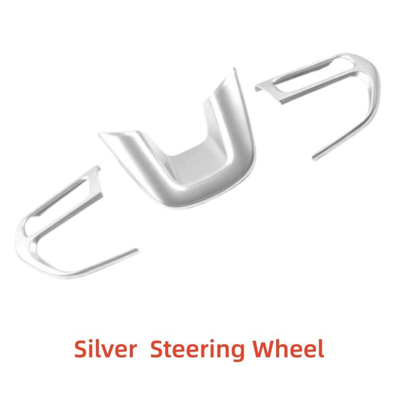 Car Upgrade Styling ABS Plastic Steering Wheel For JEEP Compass 2017 2018    Modification Decoration Accessories