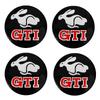 Car Wheel Center Hub Caps Sticker Metal Car Key Chain Ring For Volkswagen VW R GTI Golf 6 Amarok T5 Phaeton Teramont ID3 Tiguan