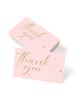 50/100pcs/pack Thank You Cards Gift Gift Holiday Greeting Cards Wedding Business Party Invitation