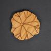 Bamboo Products Irregular Tea Coasters Creative Heat Insulation Non-slip Anti-scald Mats Home and Decoration Kitchen Utensils