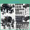 Police Car Construction Kit With Diy Assembly And Nonelectric Design For Children