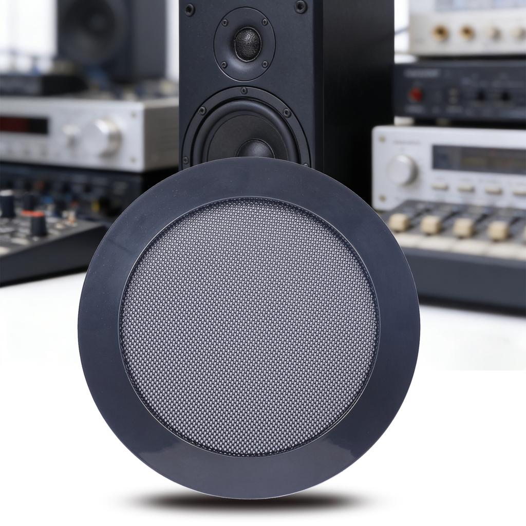 4inch Speaker Net Cover Home Home Mesh Enclosure Speakers Plastic Frame Metal Iron Wire Grilles