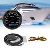 Large Screen Speed Gauge Meter 200km/h Odometer With Waterproof ABS Plastic For Marine Vehicles Boats Trucks Motorcycles
