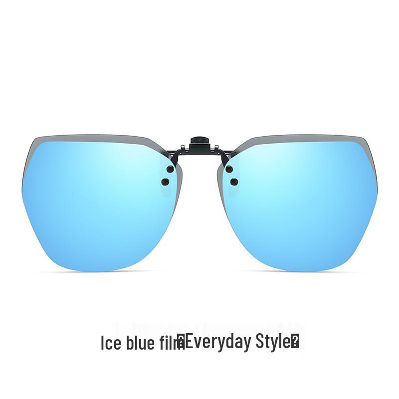 Rimless Polarized Clip-on Prescription Sunglasses: Fashionable Outdoor & Night Vision
