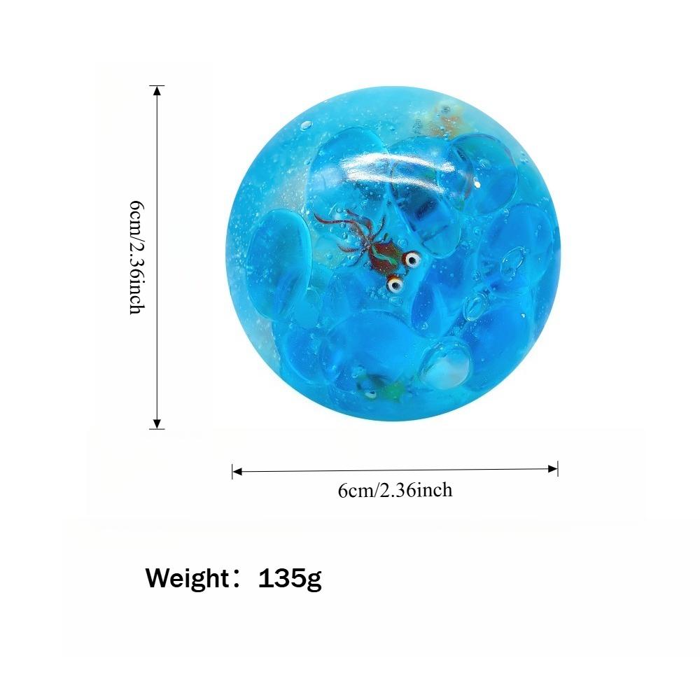 Taba Squishy Blue Oan Goldfish Stress Balls Sensory Fidget Toy Slow Rise Squishy Toys for Kids and Adults Squeeze Relax Gifts