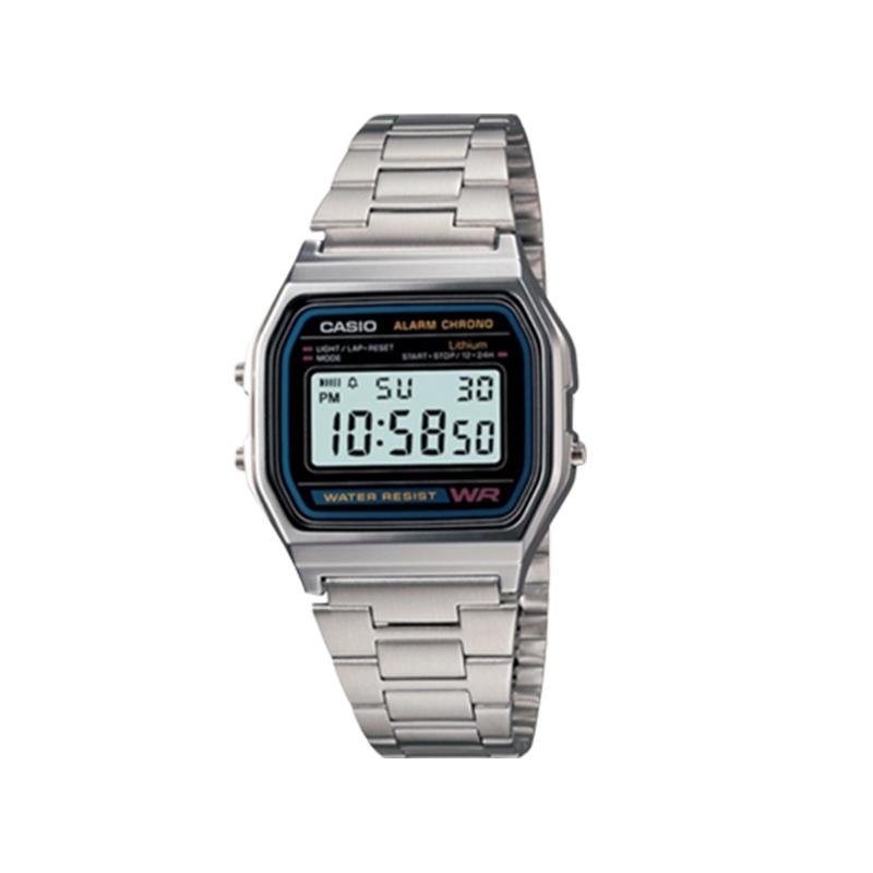 CASIO Customized watch modified series 200 meters waterproof luminous Quartz same style for men and women color dial A158WA-1