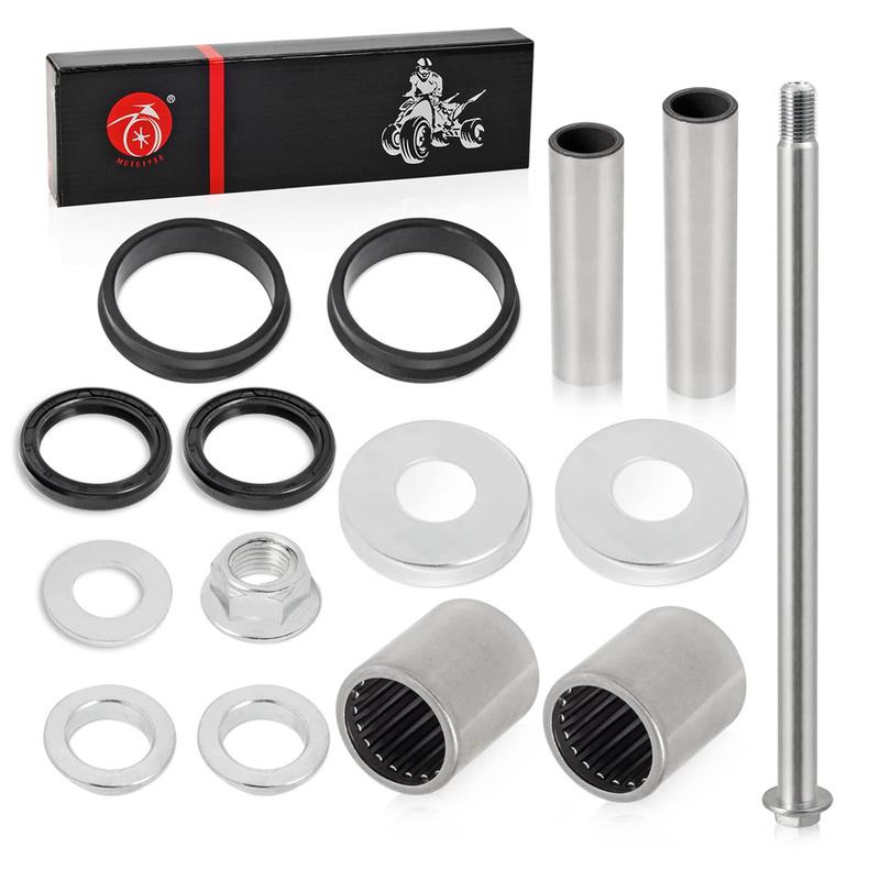 Swingarm Seals Bearing Sleeve & Pivot Bolt Rebuild Kit for Honda 400EX TRX400EX TRX400X 1999-2014