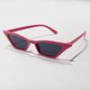 Cat's eye sunglasses men's and women's street photography retro sunglasses colorful trend versatile sun protection UV protection