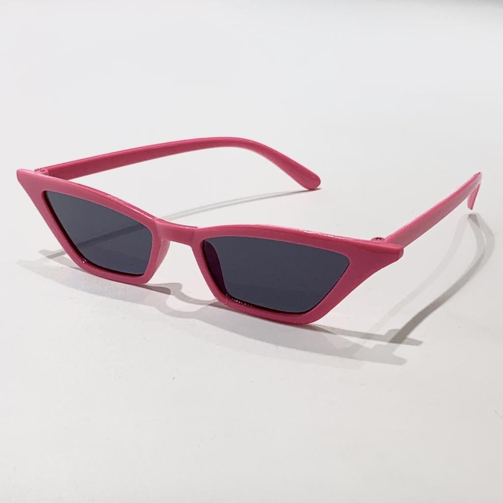 Cat's eye sunglasses men's and women's street photography retro sunglasses colorful trend versatile sun protection UV protection