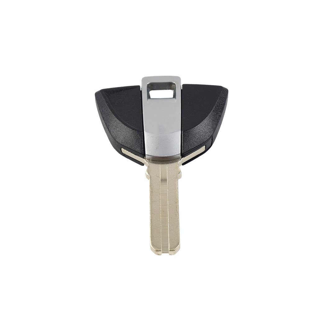 GZYF Black Uncut Blank Ignition Key Motorcycle Blank Key Replacement for BMW R1200GS S1000RR F800GS