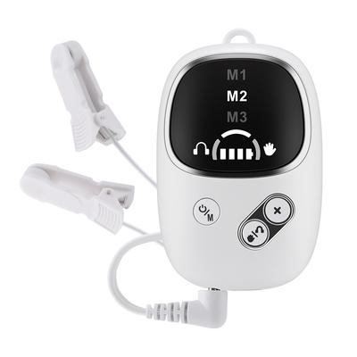 Dispositivo de Ajuda ao Sono 2 em 1 CES Terapia de Pulso de Microcorrente Clipe de Orelha Dispositivo de Sono Relaxar Ansiedade Insônia Dispositivo de Hipnose Portátil
