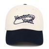 Wondeolingyuseu Washed Logo Ball Cap Two-Tone