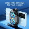 Rechargeable Mobile Phone Cooler 600mAh Dual Fan Cooler New Game Cooling Back Clip  For Gaming
