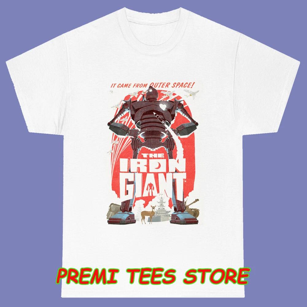 The Iron Giant Movie Men s White Size S-3XL 3XL