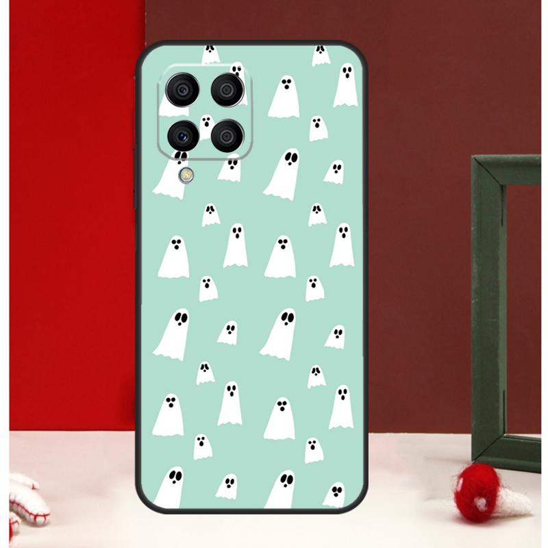 Cute Halloween Ghost Bat Cover For Samsung Galaxy M23 M13 M33 M53 M31 M51 M21 M30s M20 M12 M32 M52 M54 M34 M14 Case