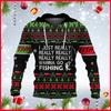 Spring and Autumn Men's Pullover Sweatshirt 3D Digital Fish Print Long Sleeve Hoodie Jacket