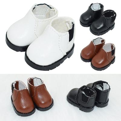 10cm/20cm Bawełniana Lalka Skórzane Buty Ubrania Akcesoria Lalki Codzienne Ubrania Buty Modne Skórzane Buty DIY Lalka Prezent Zabawki