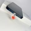 Heart-Shaped Phone Charging Port Dust Plug, Mobile Phone Decorative Pendant, Suitable For IPhone/Type-C Connectors