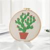 Beginner's Hand Embroidery Kit: Create Su Embroidery, Punch Needle, Ribbon Embroidery, and Cross-Stitch Items.