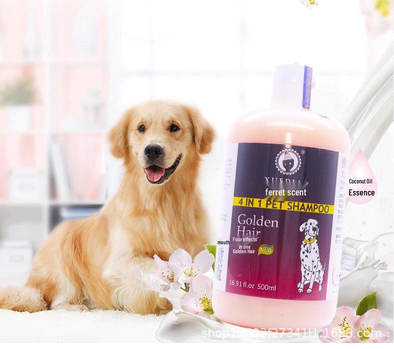 Ferret Bath Shampoo: Gentle Daily Pet Gel for Dogs & Cats, Long-Lasting Fragrance, Hair Care