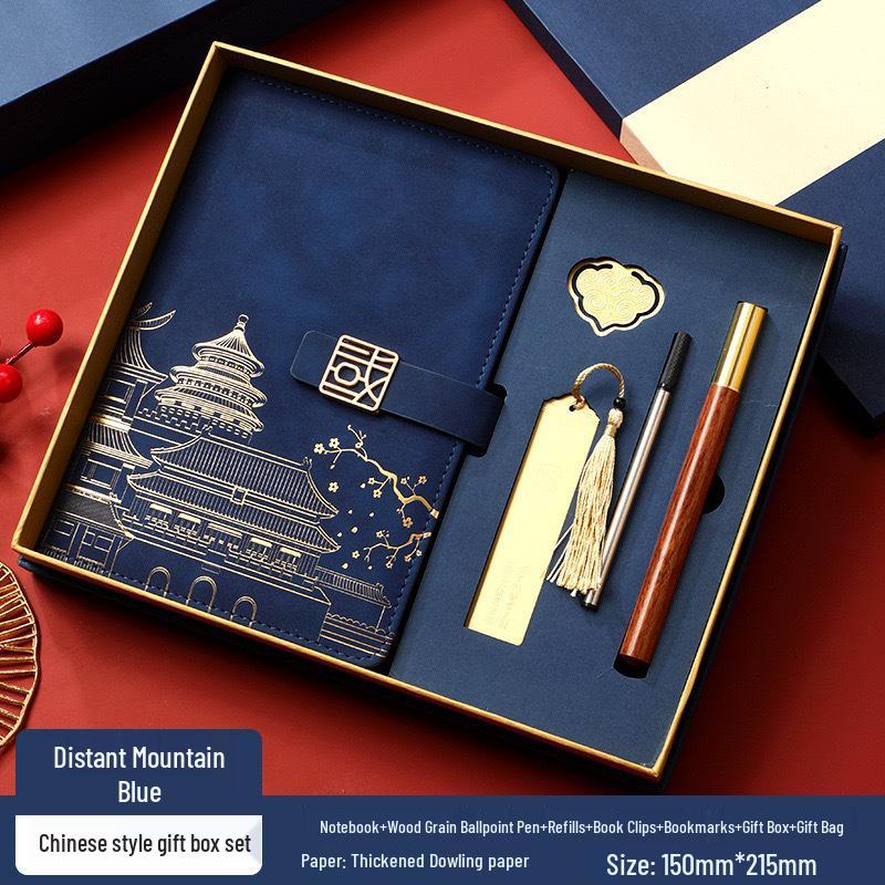 Palace Museum National Trend A5 Notebook Gift Set with Custom Logo
