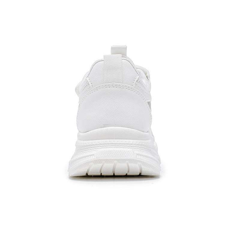 Warrior Breathable Mesh Casual Thick Sole Sneakers Lightweight Shock Absorbing Height Increasing Low Top Kids Running Shoes Kids Sneakers WZ(CL)-2043